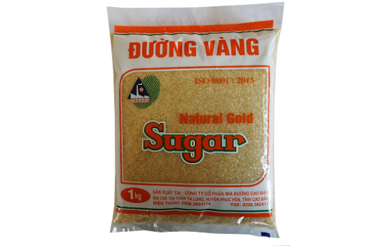 Đường vàng loại I - Túi 1 kg